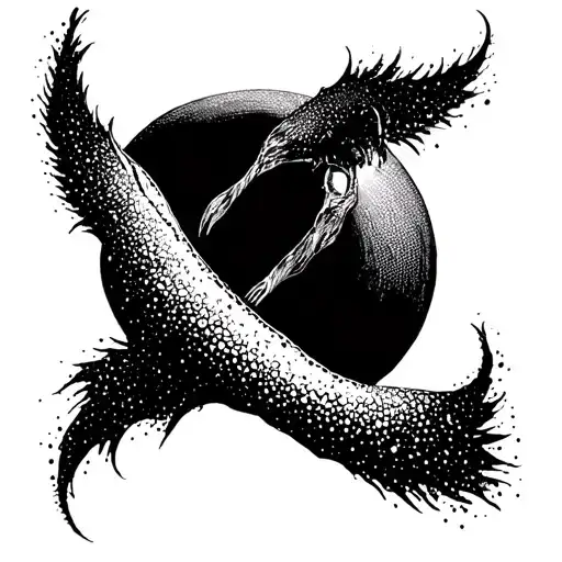 A Sentence Sorrounded By Cool Art