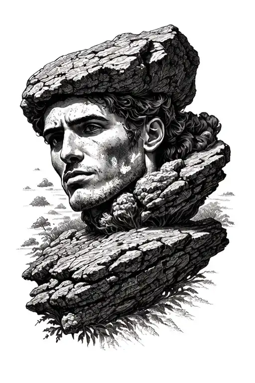 Atlas Rolling Rock Up Hill