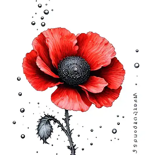 Coquelicot And Water Biquette