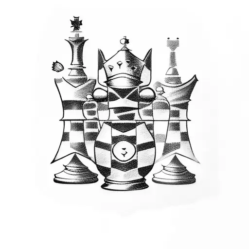 Chess Knight Arm Band