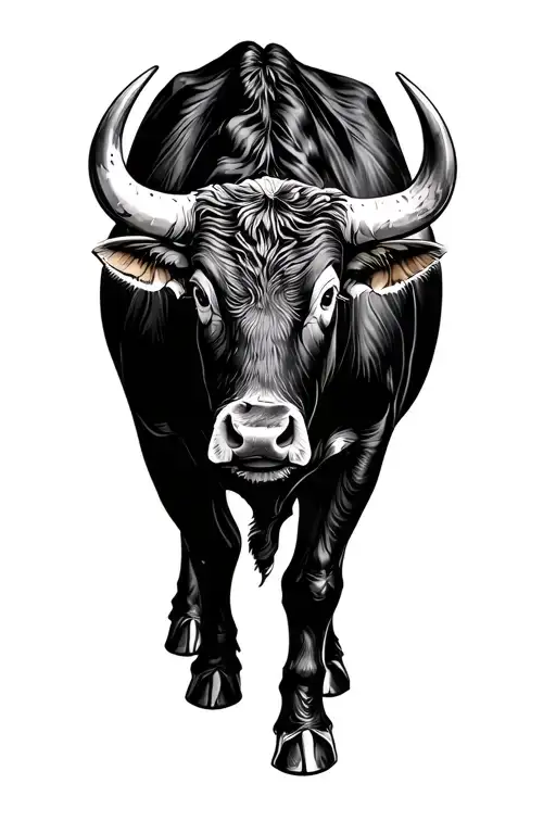 Bull Standing