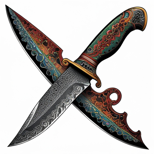 Damascus Knife