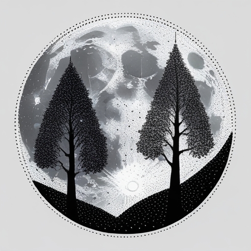 Trees Moon