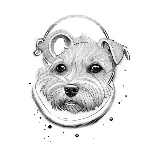 A Dog Lifting Weights