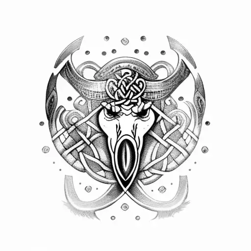 Celtic Flamingo Swords