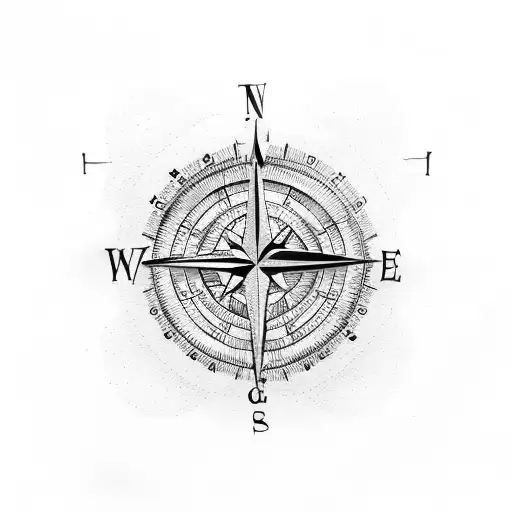 Compass And Clock Combination