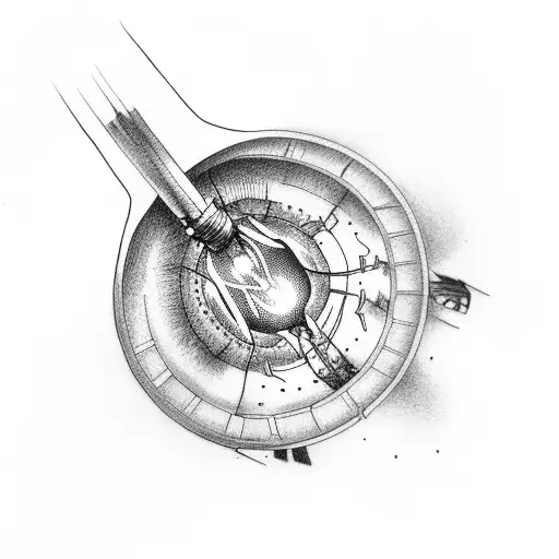 Upside Down Broken Light Bulb