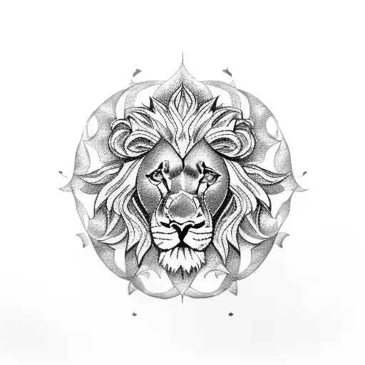 Rose And Lion And Fleur De Lys And Maple Leaf