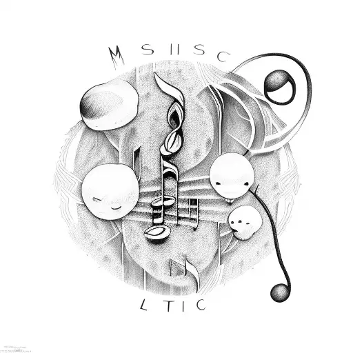 Meshlife With Music Note