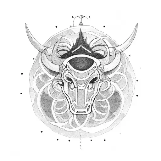 Taurus With Rising Sun