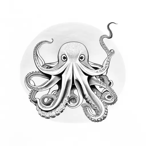 Octopus Made Out Of Porcelain
