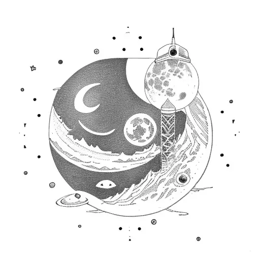 Astronaut Holding The Moon