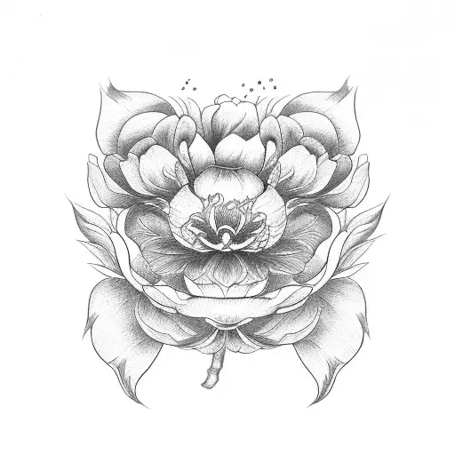 Japanese Peony Black Flash