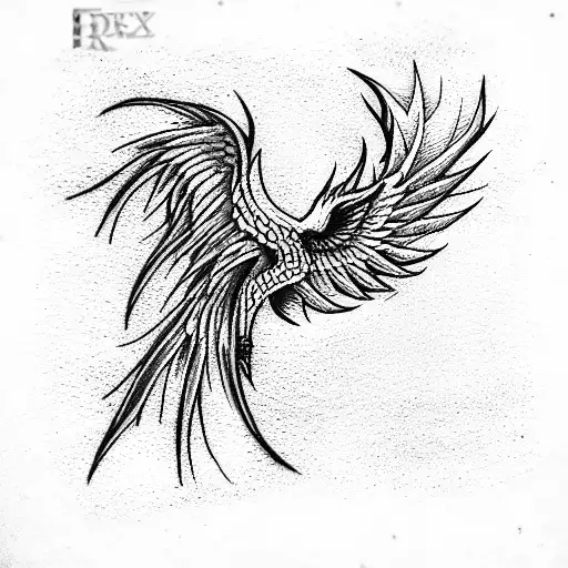Phoenix And Fire Bird