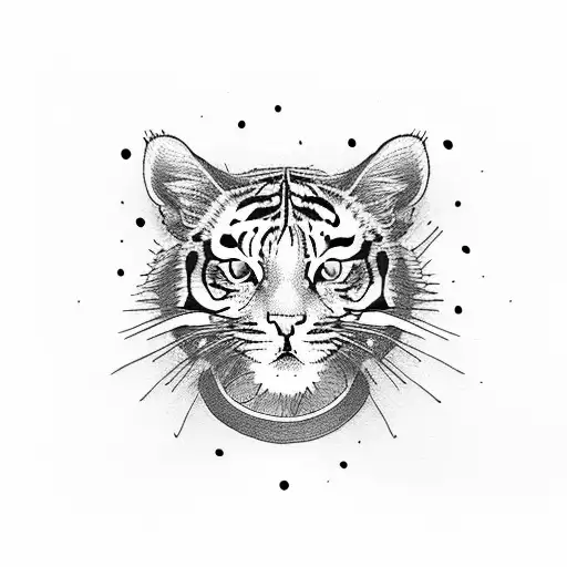 Cat Jumpoing And Becoming Tiger