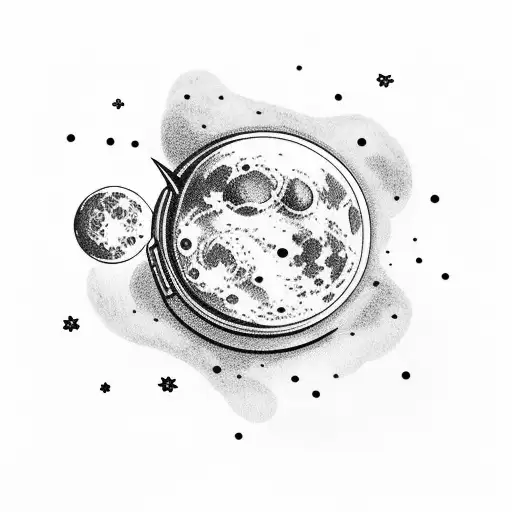 Astronaut Holding Moon Kamehameha