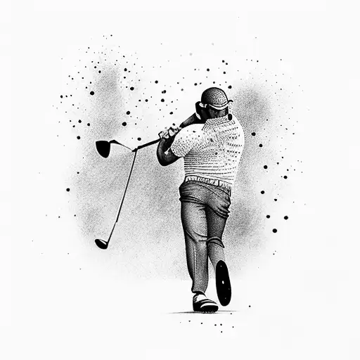 Golf Cartoonish Realistic