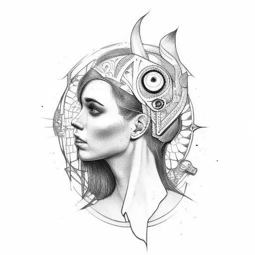 Sister Head On Brother Shoulder