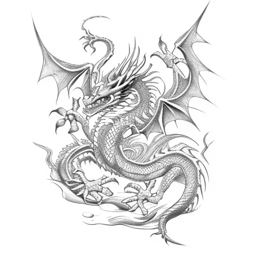 Dragon Roses