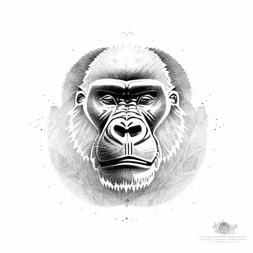 Mandala Gorilla