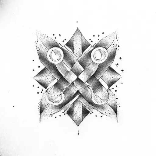 Infinity Symbol And Stars