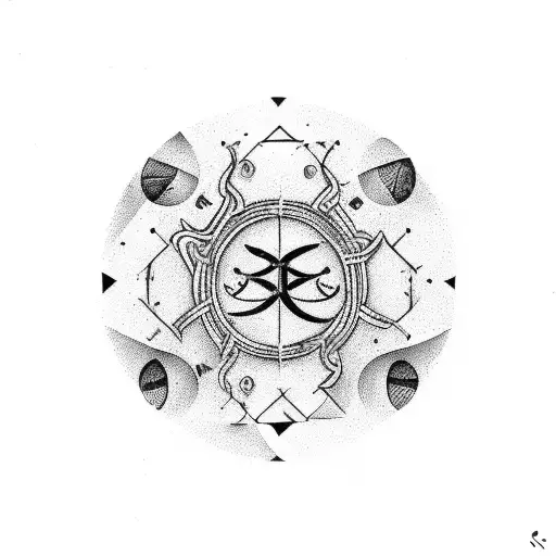 Two Infirnity Symbols With Either Two Circles Or Two Dots Or Roman Number 2