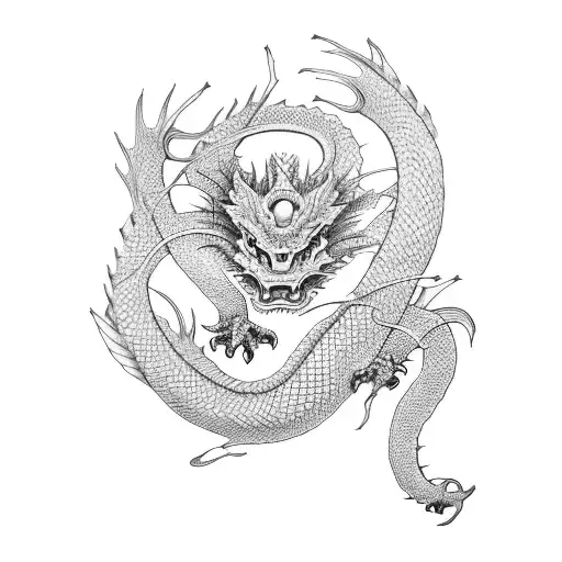 Japanese Dragon For R