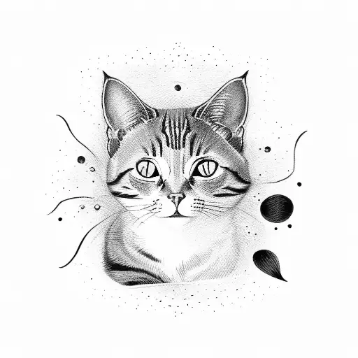 Spade With Cat Paw Inside