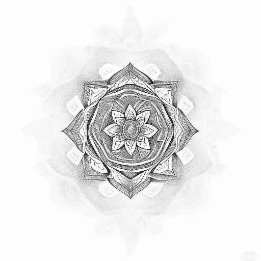 Mandala Tattoo On Shoulder Men About Nature & Calmness