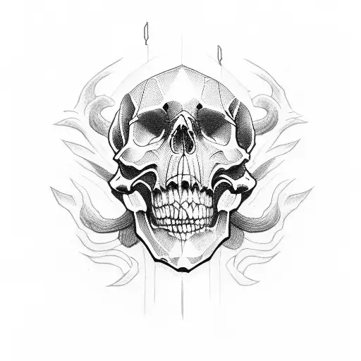 Half Skull Half Oni