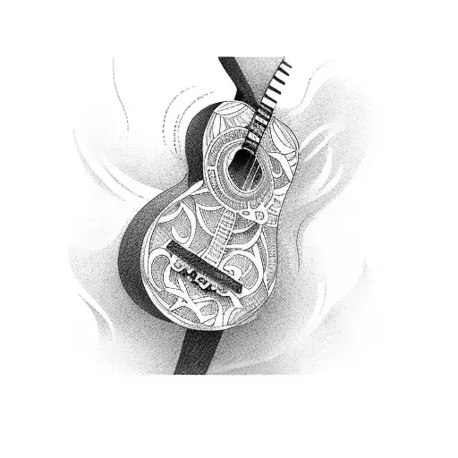 Woman Playing Guitar