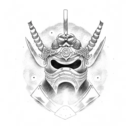 Samurai Oni Mask