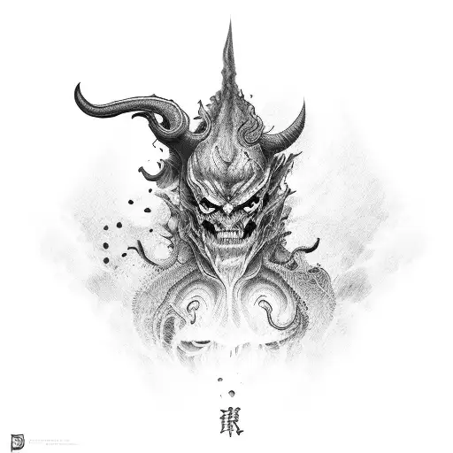 Demon Taking A Person's Soul