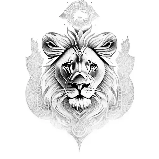 Create A Name Tattoo With Matteo Leone And A Lion Head