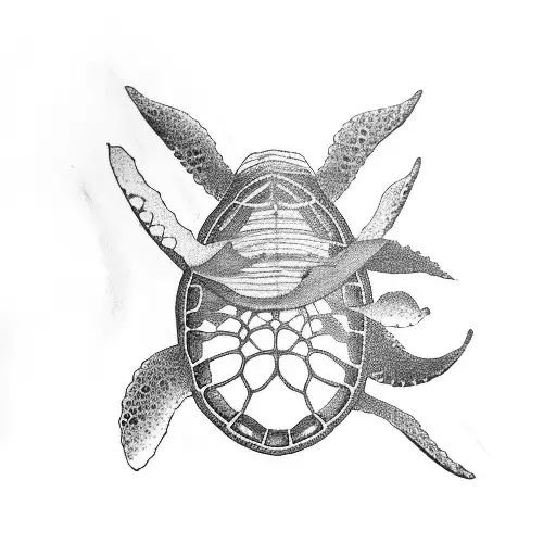 Something Relative With A Whale And A Sea Turtle