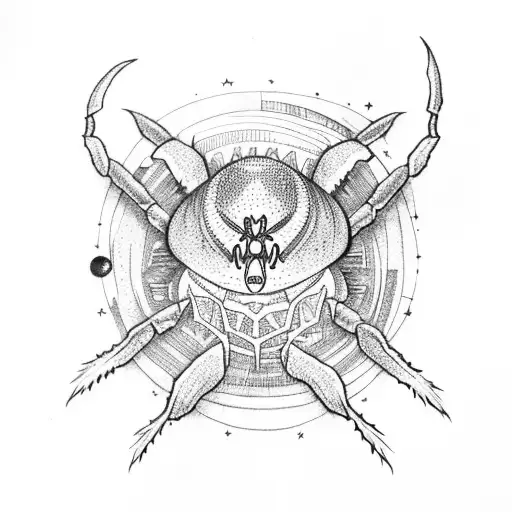 Moon With Spider In Book Purple Shark Tooth