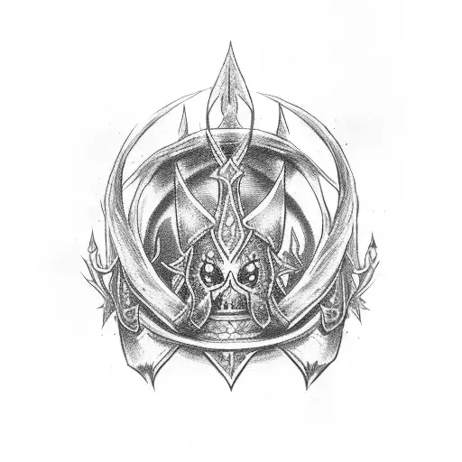 Thorn Crown With A Cross