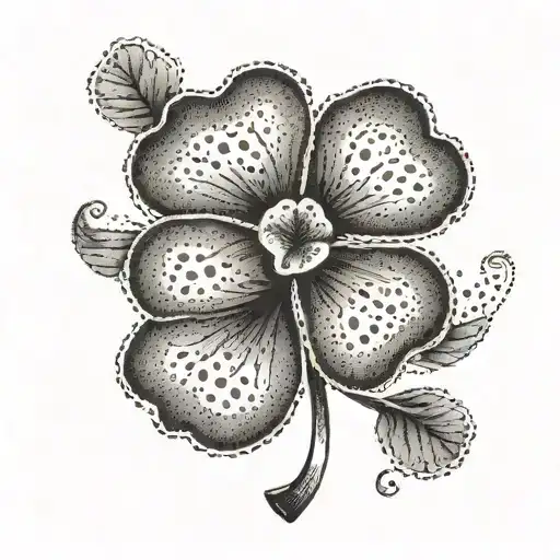 Vintage Four Leaf Clover