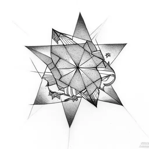Repeating Star Design