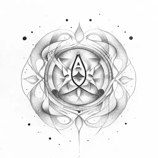 A Psychology Symbol Formed By Plant Roots