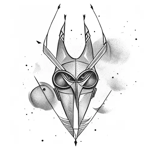 Arrow With Open Delta