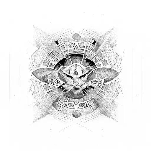 Liquid Tattoo Circle