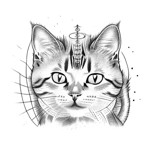 A Stack Of Books With A Cat Sitting On Top