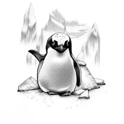 Penguin Ice Antarctica Color