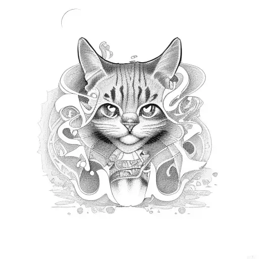 Cartoon Outline Of The Cover Of I Love My Mama By Peter Kavanagh