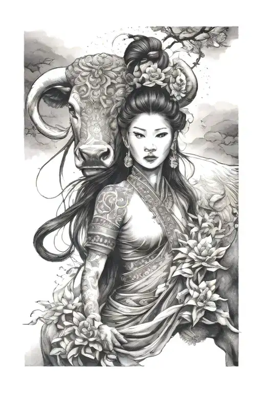 Chinese Weaver Girl And Ox Herder Boy