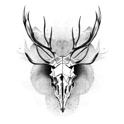 Elk Skull