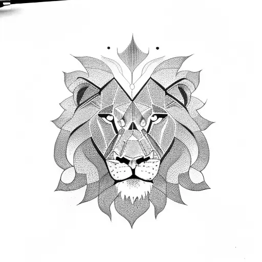 Geometric Lion