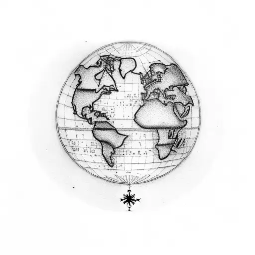 World Map And Birth Dates