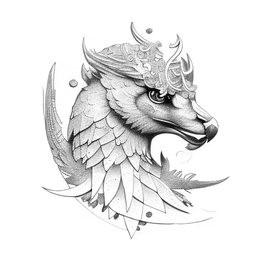 Folded Wings With A Broken Halo